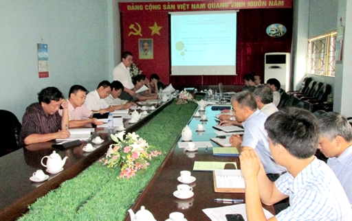 Nghiệm thu đề tài Khoa học và Công nghệ cấp Tổng công ty tại Công ty Đóng tàu Phà Rừng